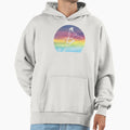 Womens Soccer Silhouette Sunset Hoodie - Casual Everyday Wear Unisex - T-Shirt, Sweatshirt, Hoodie