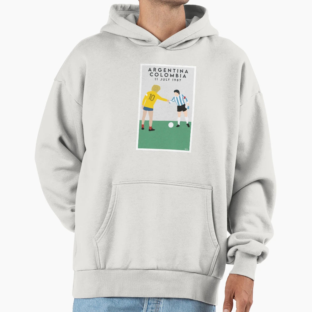 Argentina V Colombia 1987 Legendary Hoodie - Custom Art Print Men Women - T-Shirt, Sweatshirt, Hoodie
