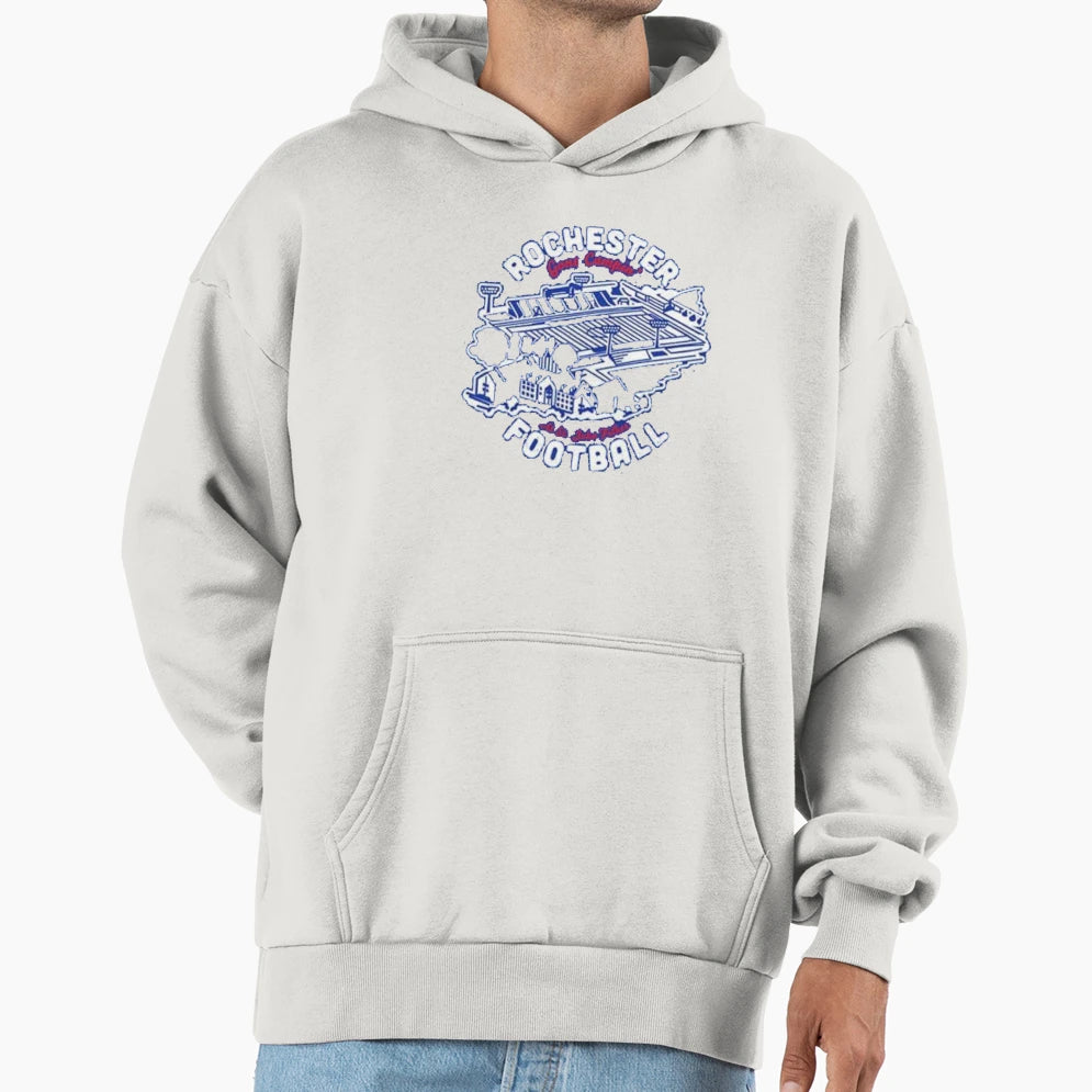 Football Hoodie - Streetwear Style Men Women - T-Shirt, Sweatshirt, Hoodie