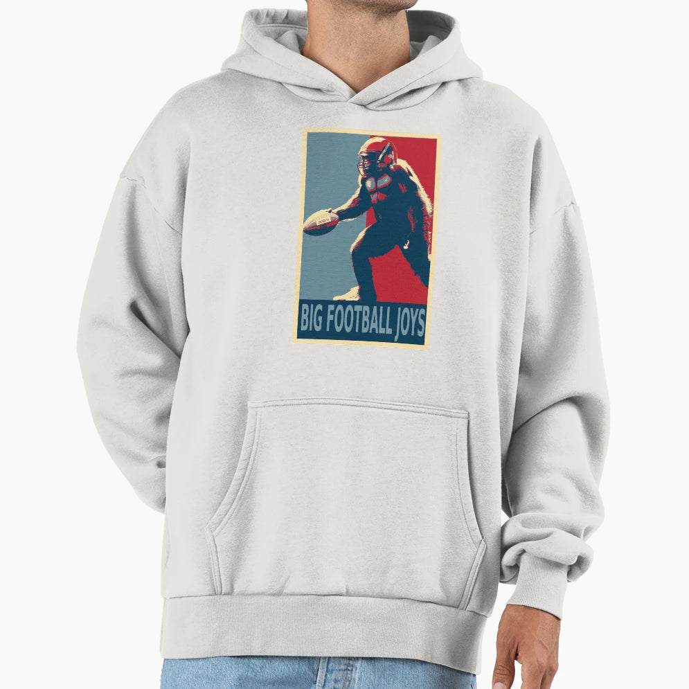Bigfoot Football Player Hope Hoodie - Custom Art Print for Adults - T-Shirt, Sweatshirt, Hoodie