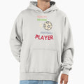Beauty Brains Football Player Hoodie - Minimalist Print Men Women - T-Shirt, Sweatshirt, Hoodie