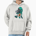 Football Player Triumph Gear Up Victory Hoodie - Custom Art Print Unisex - T-Shirt, Sweatshirt, Hoodie