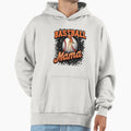 Baseball Mama Hoodie - Casual Everyday Wear Men Women - T-Shirt, Sweatshirt, Hoodie