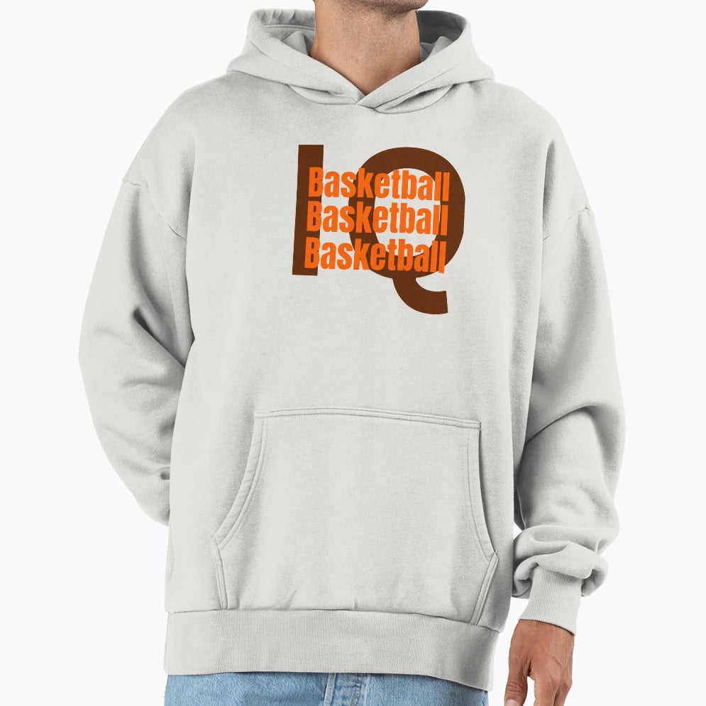 Basketball Iq Hoodie - Graphic Print Unisex - T-Shirt, Sweatshirt, Hoodie