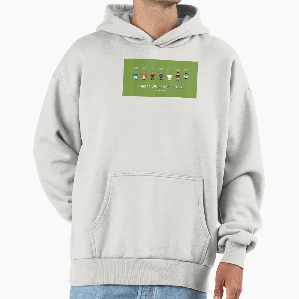 Ronaldo R9 Clubs Hoodie - Casual Everyday Wear Men Women - T-Shirt, Sweatshirt, Hoodie