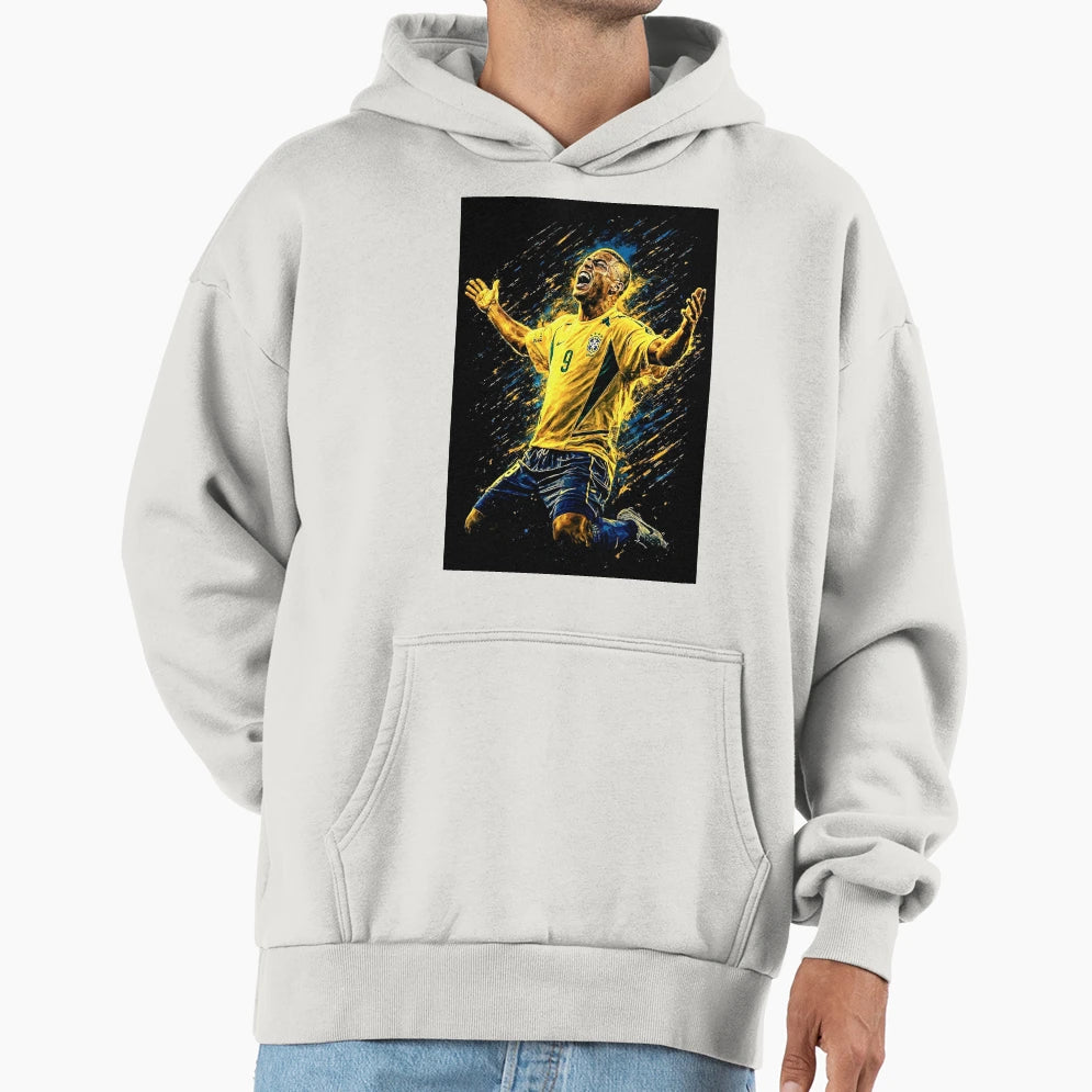 R9 Ronaldo Football Legend Hoodie - Graphic Print Men Women - T-Shirt, Sweatshirt, Hoodie