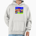 Hes Menacing Air Funny Football Soccer Hoodie - Fun Novelty Design Unisex - T-Shirt, Sweatshirt, Hoodie