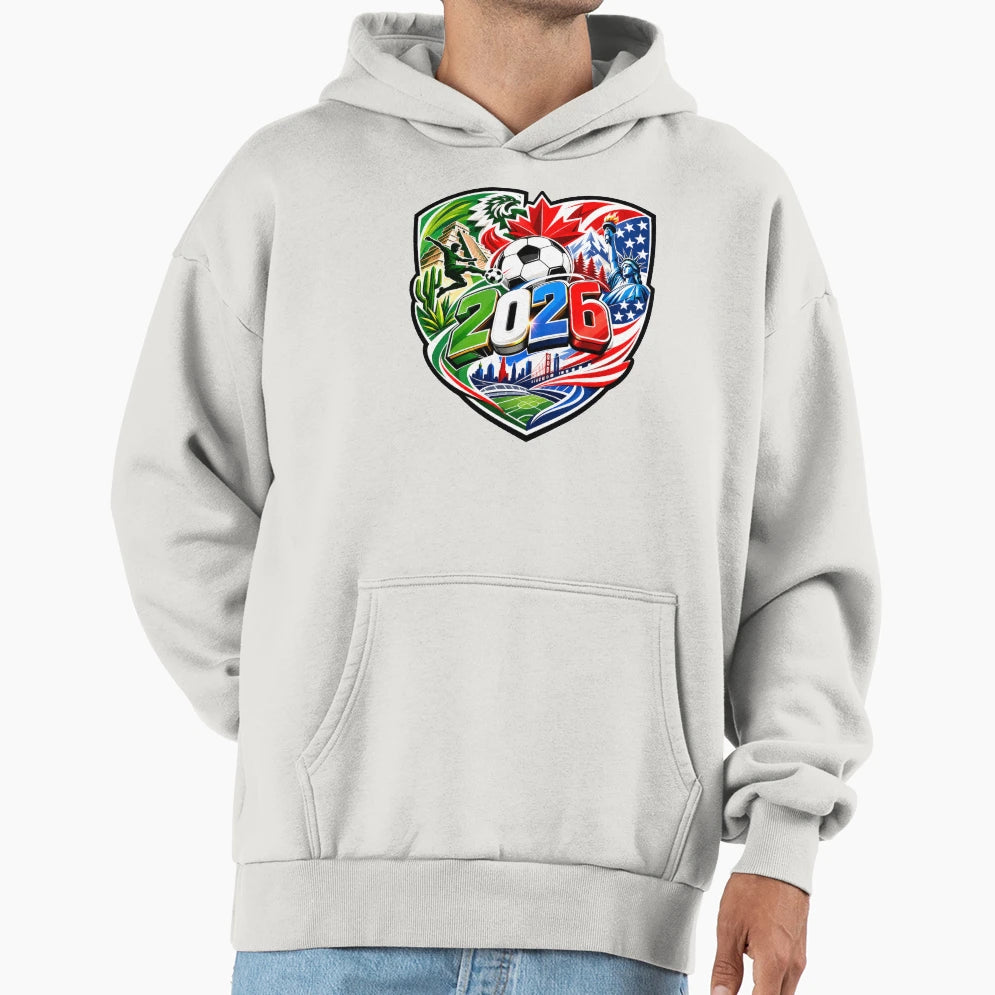Experience Football This 2026 Lets Hoodie - Fun Novelty Design Men Women - T-Shirt, Sweatshirt, Hoodie