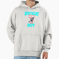 7 Year Old Football 7Th Birthday Hoodie - Aesthetic Graphic Men Women - T-Shirt, Sweatshirt, Hoodie