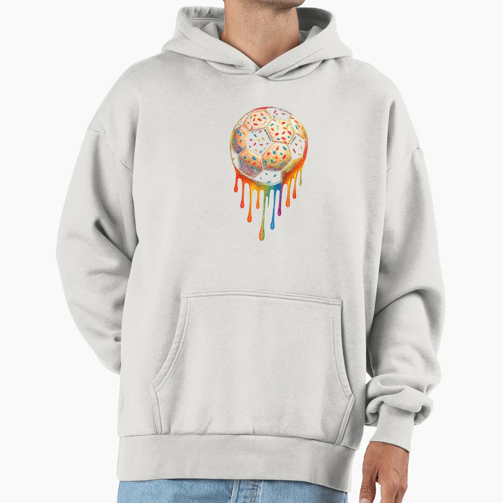 Soccer Drip Soccer Player Teen Hoodie - Fun Novelty Design Men Women - T-Shirt, Sweatshirt, Hoodie