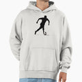 Male Soccer Player Hoodie - Trendy Graphic Men Women - T-Shirt, Sweatshirt, Hoodie