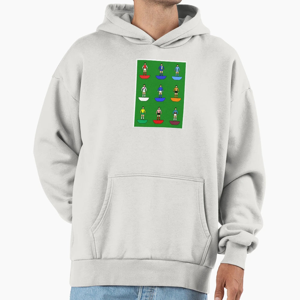English Football 70S Hoodie - Graphic Print Unisex - T-Shirt, Sweatshirt, Hoodie