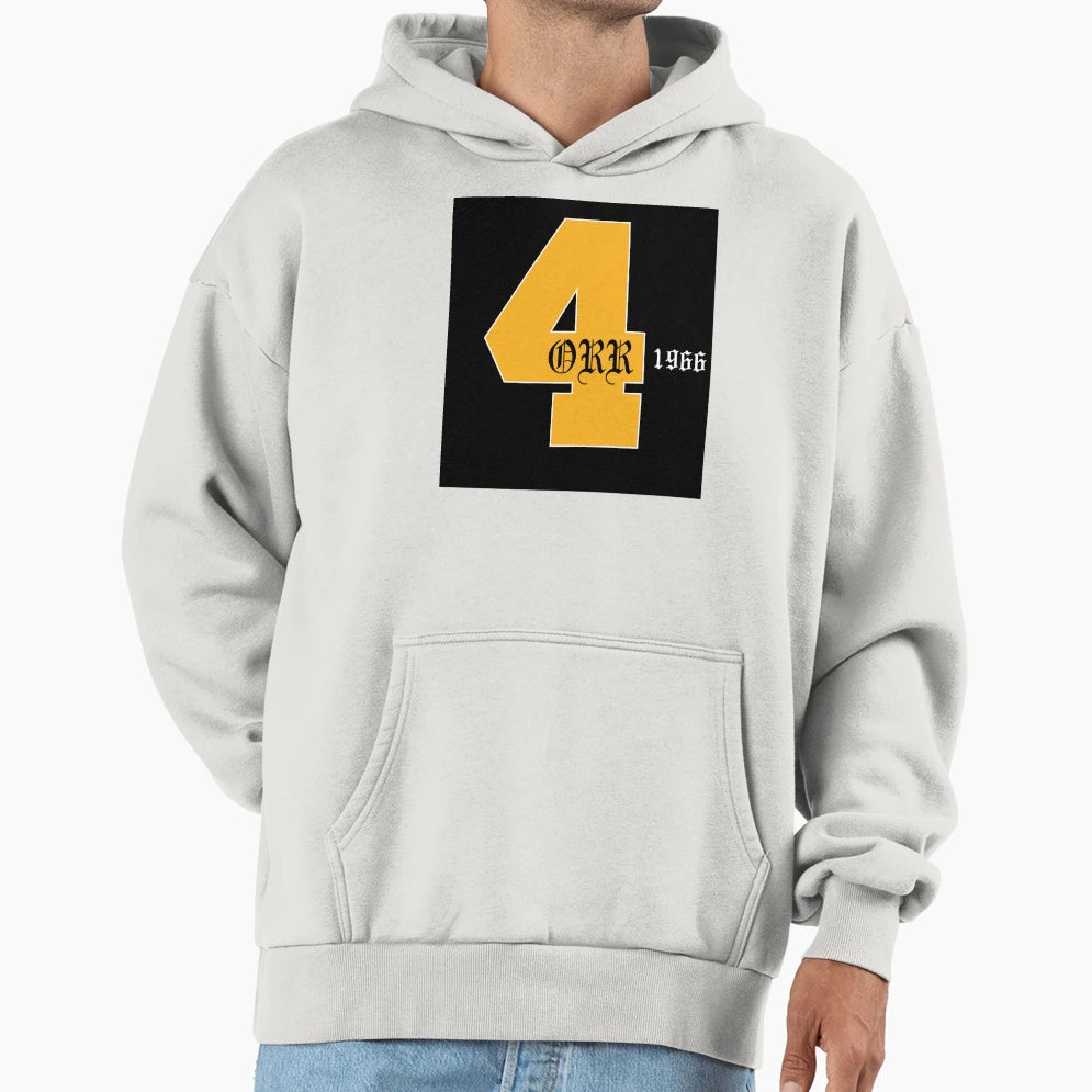 Bobby Orr 1966 4 Hoodie - Minimalist Print for Adults - T-Shirt, Sweatshirt, Hoodie