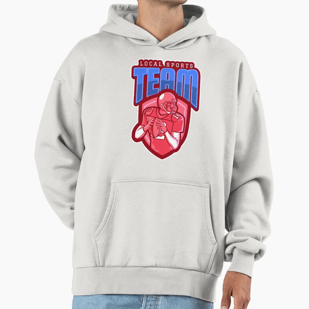 Local Sports Team Hoodie - Custom Art Print for Adults - T-Shirt, Sweatshirt, Hoodie