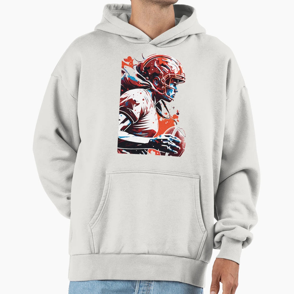 American Football Popular Sports Hoodie - Casual Everyday Wear for Adults - T-Shirt, Sweatshirt, Hoodie