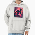 All Fired Up Charging American Football Hoodie - Fun Novelty Design Unisex - T-Shirt, Sweatshirt, Hoodie