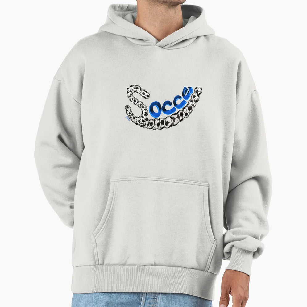 Soccer Hoodie - Custom Art Print Men Women - T-Shirt, Sweatshirt, Hoodie