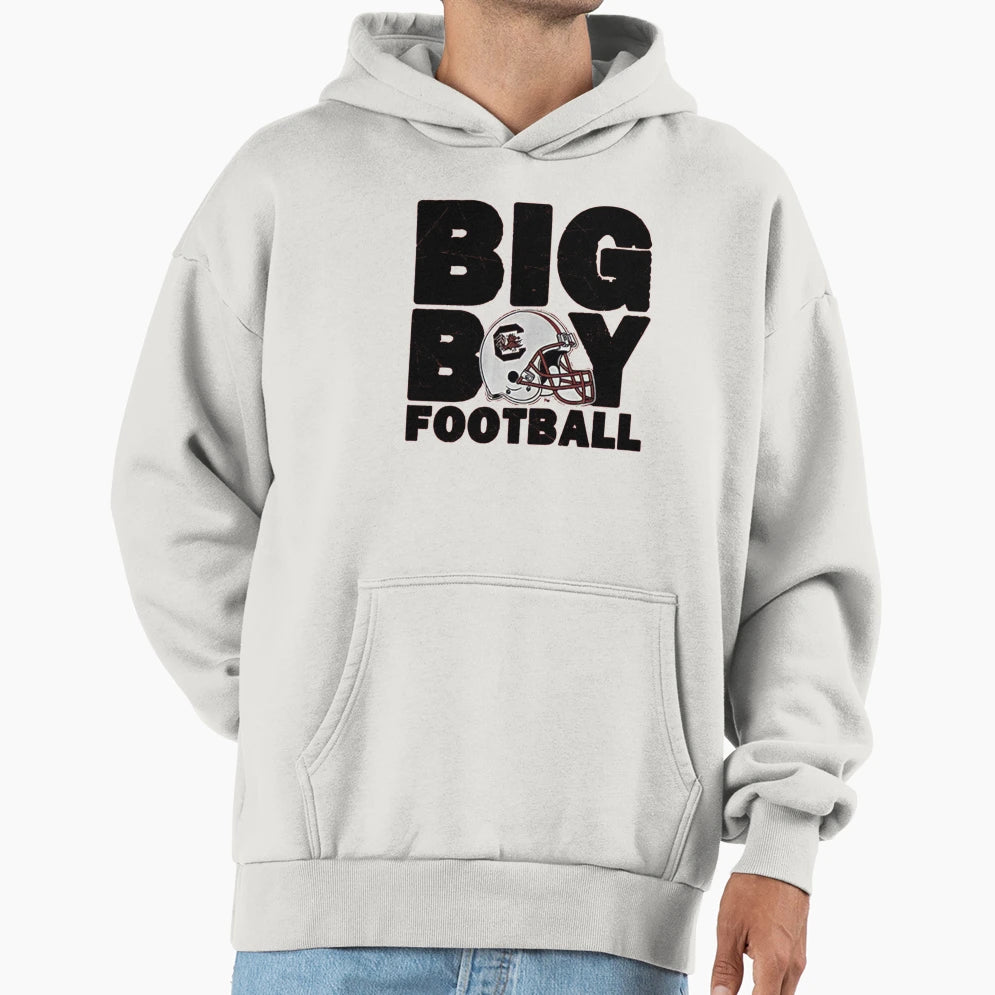Big Football Hoodie - Minimalist Print for Adults - T-Shirt, Sweatshirt, Hoodie
