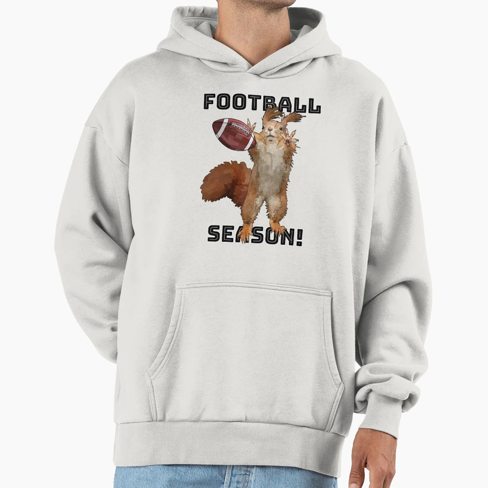 Football Season Hoodie - Custom Art Print Men Women - T-Shirt, Sweatshirt, Hoodie