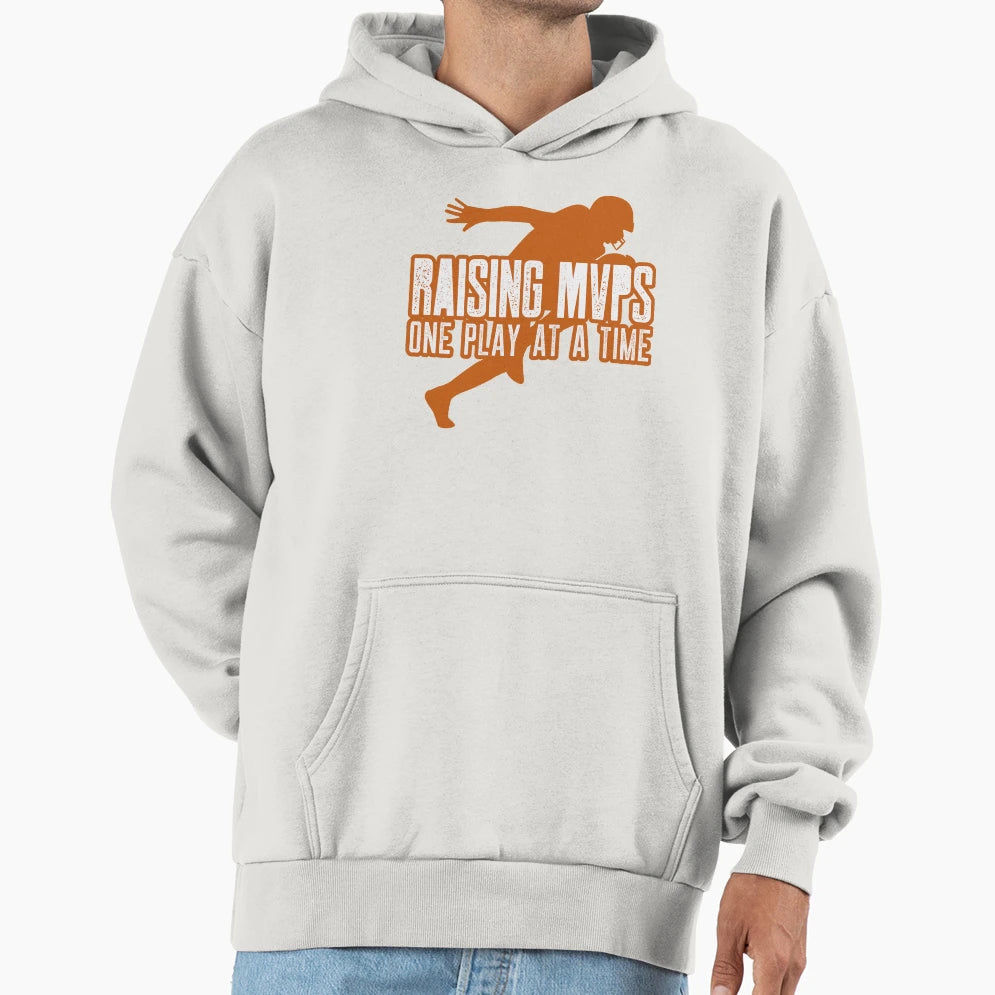Raising Mvps One Play Time Hoodie - Minimalist Print Men Women - T-Shirt, Sweatshirt, Hoodie
