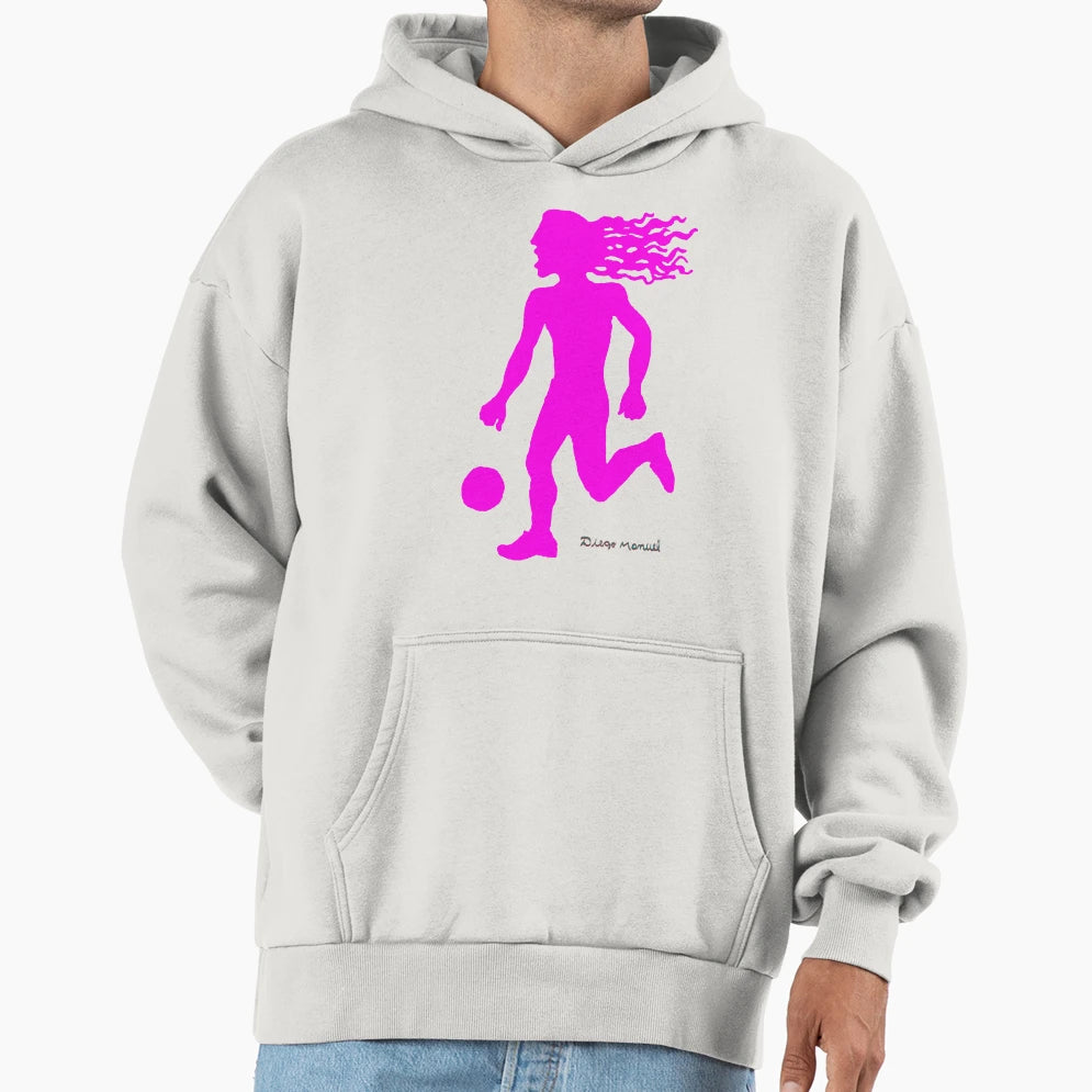 Football Player Hoodie - Aesthetic Graphic Unisex - T-Shirt, Sweatshirt, Hoodie