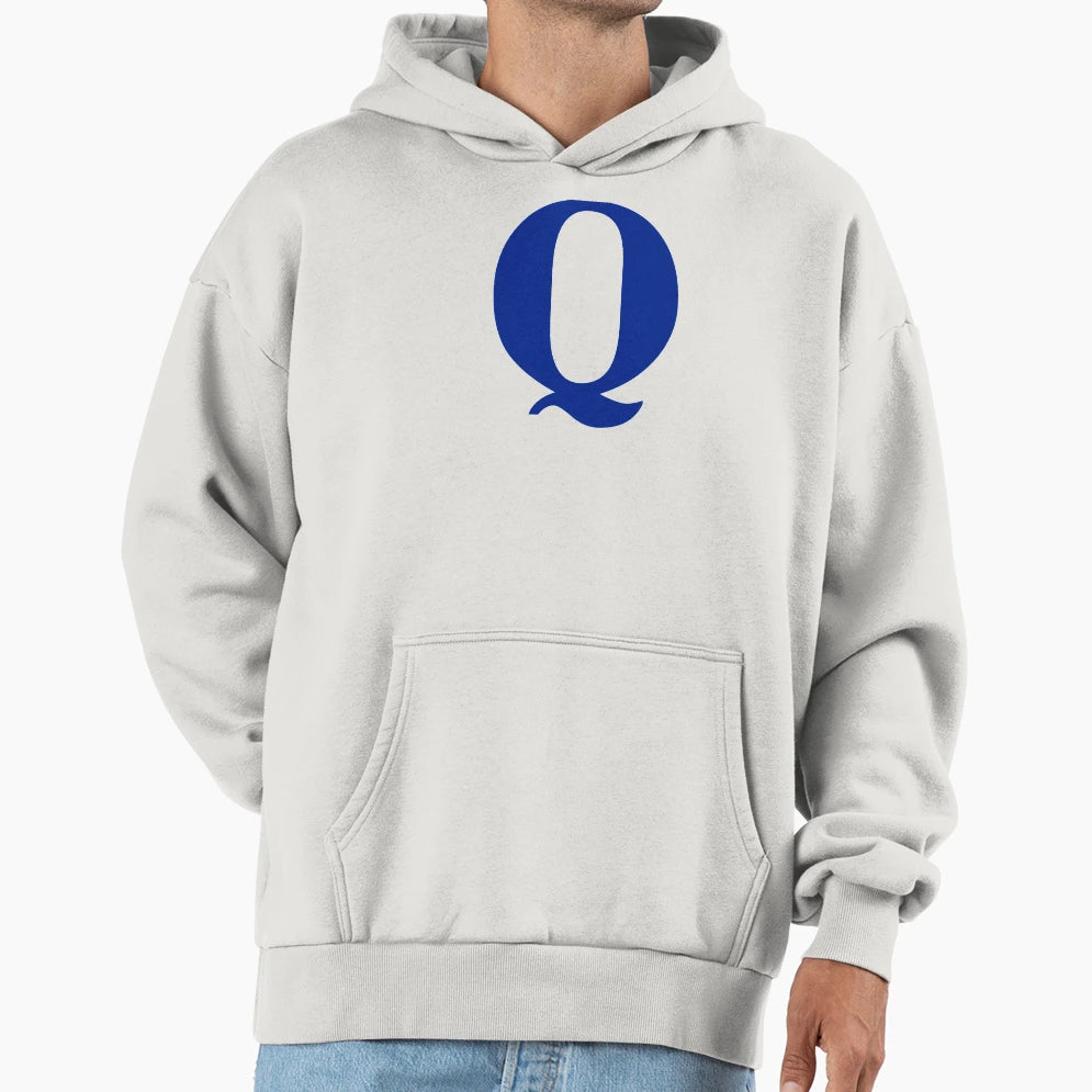 Letter Q Hoodie - Fun Novelty Design Men Women - T-Shirt, Sweatshirt, Hoodie