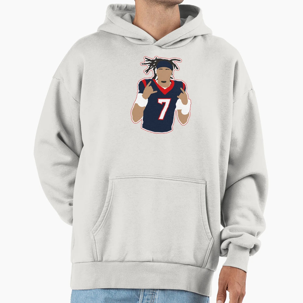 Cj Stroud Hoodie - Custom Art Print for Adults - T-Shirt, Sweatshirt, Hoodie