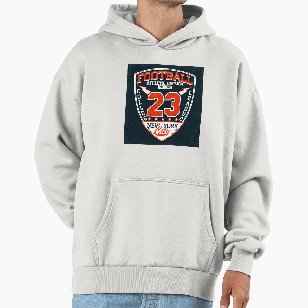 New York Football Hoodie - Custom Art Print Unisex - T-Shirt, Sweatshirt, Hoodie