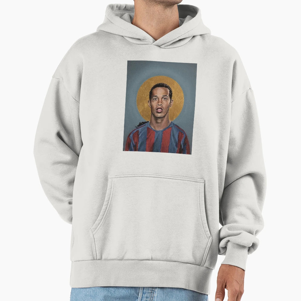 Art Ronaldinho Painting Hoodie - Graphic Print for Adults - T-Shirt, Sweatshirt, Hoodie
