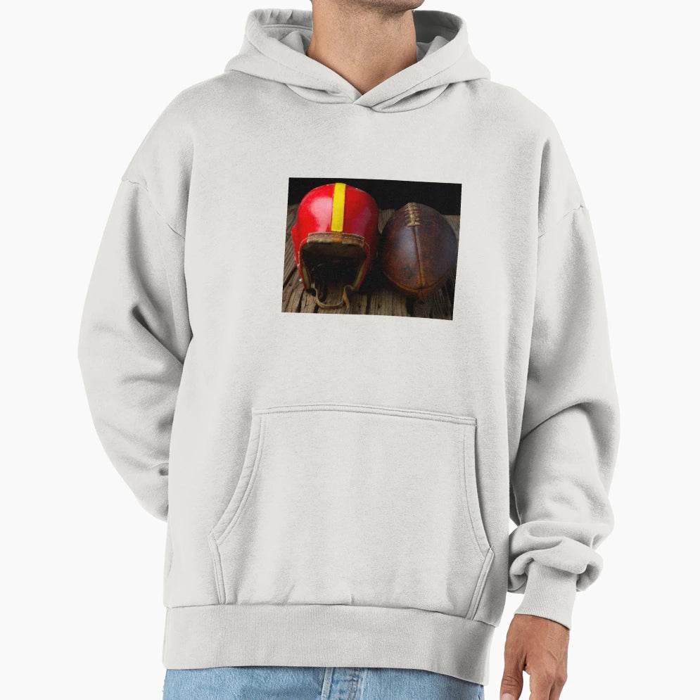 Love Football Hoodie - Novelty Apparel Unisex - T-Shirt, Sweatshirt, Hoodie