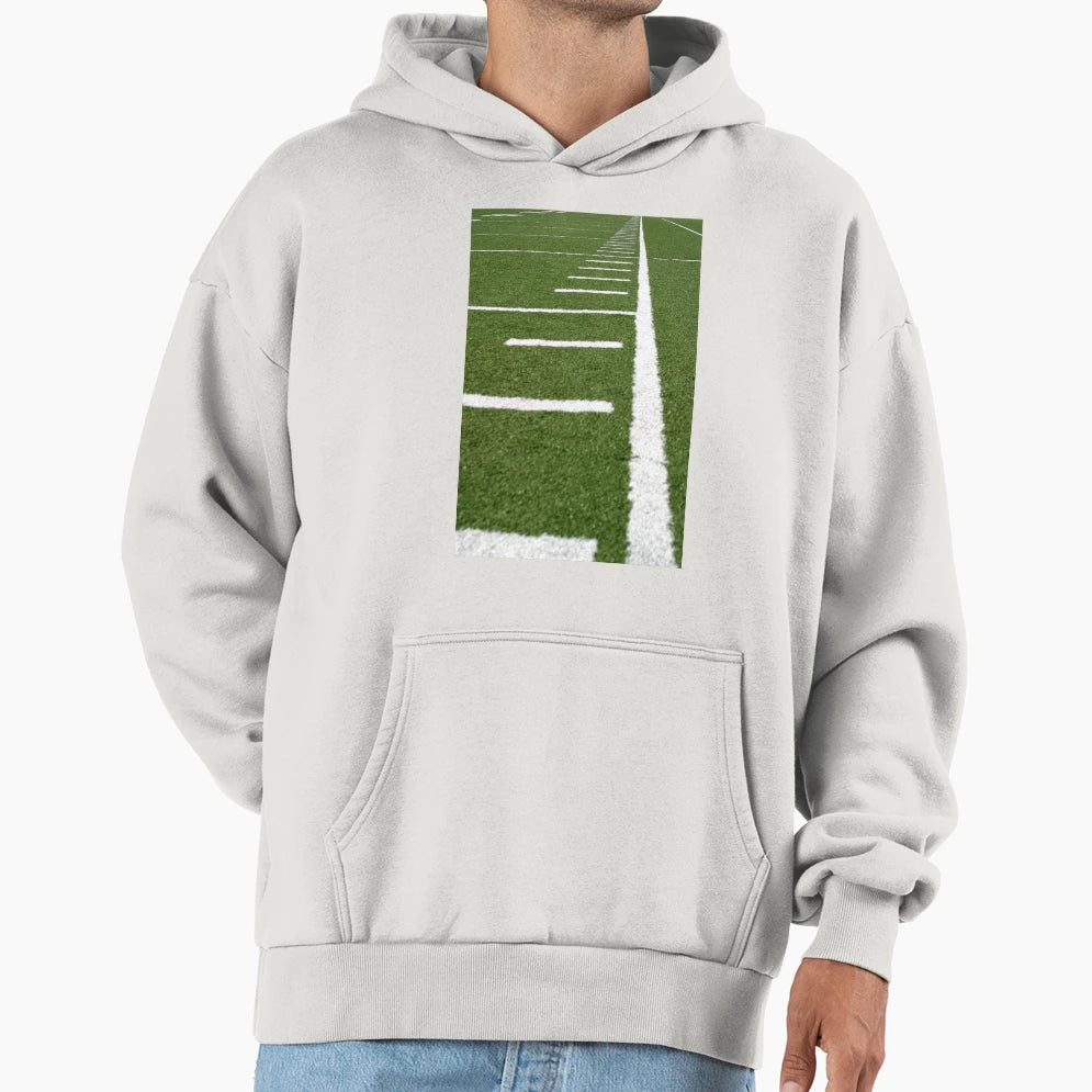 Football Lines Hoodie - Aesthetic Graphic for Adults - T-Shirt, Sweatshirt, Hoodie