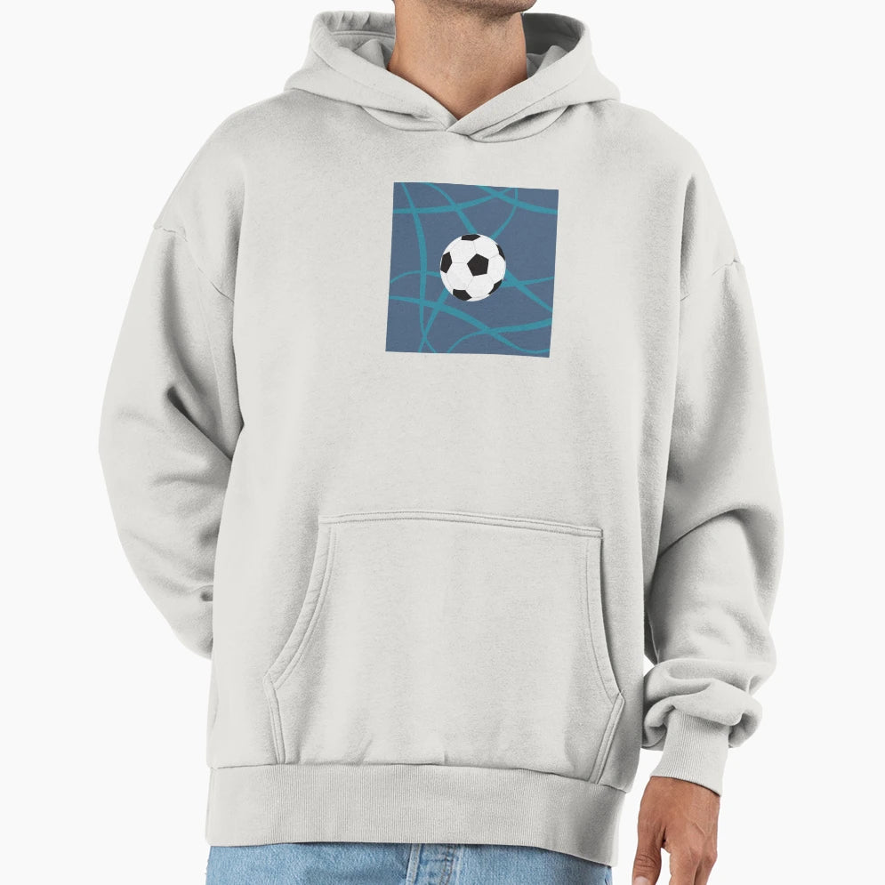 Football Blue Hoodie - Novelty Apparel Men Women - T-Shirt, Sweatshirt, Hoodie