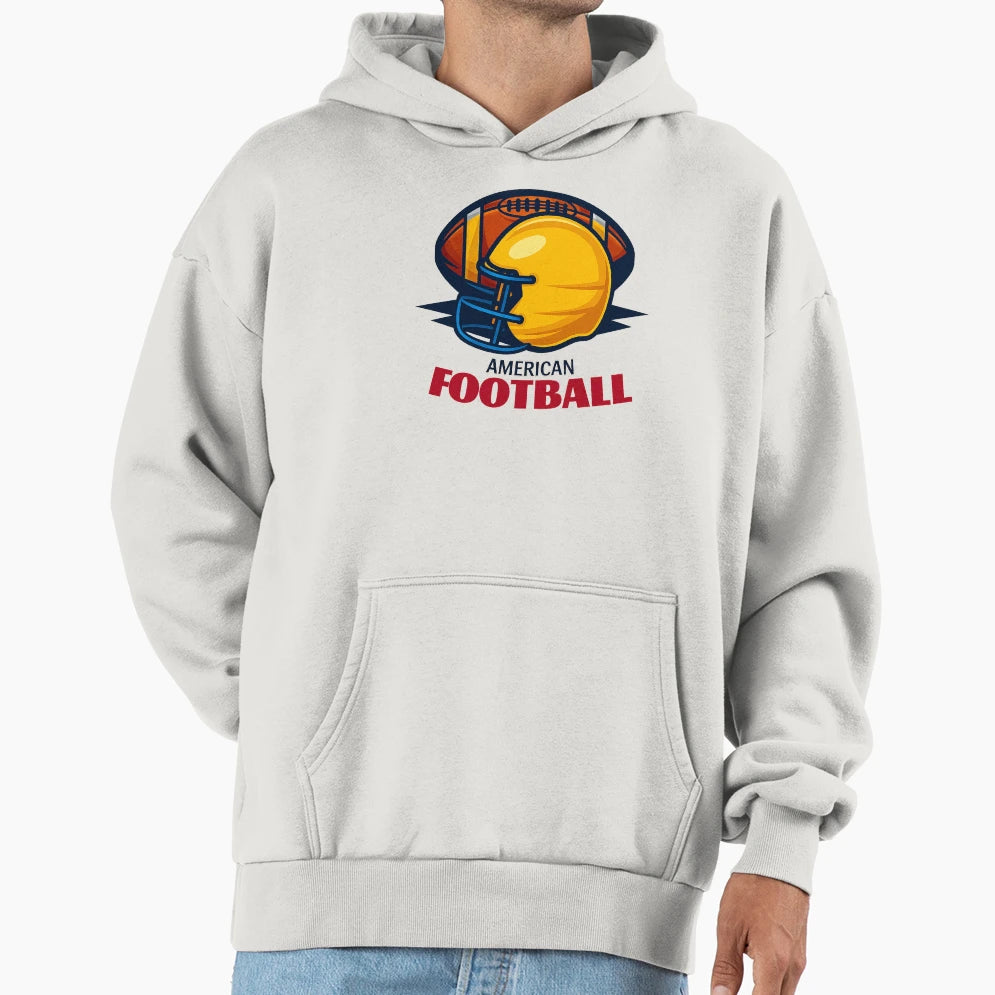 Football 03 Hoodie - Trendy Graphic for Adults - T-Shirt, Sweatshirt, Hoodie