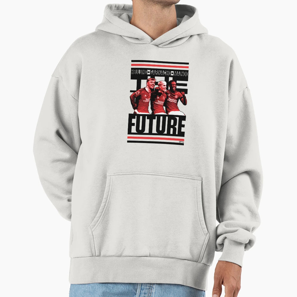 Future Hojlund Garnacho Mainoo Hoodie - Trendy Graphic for Adults - T-Shirt, Sweatshirt, Hoodie