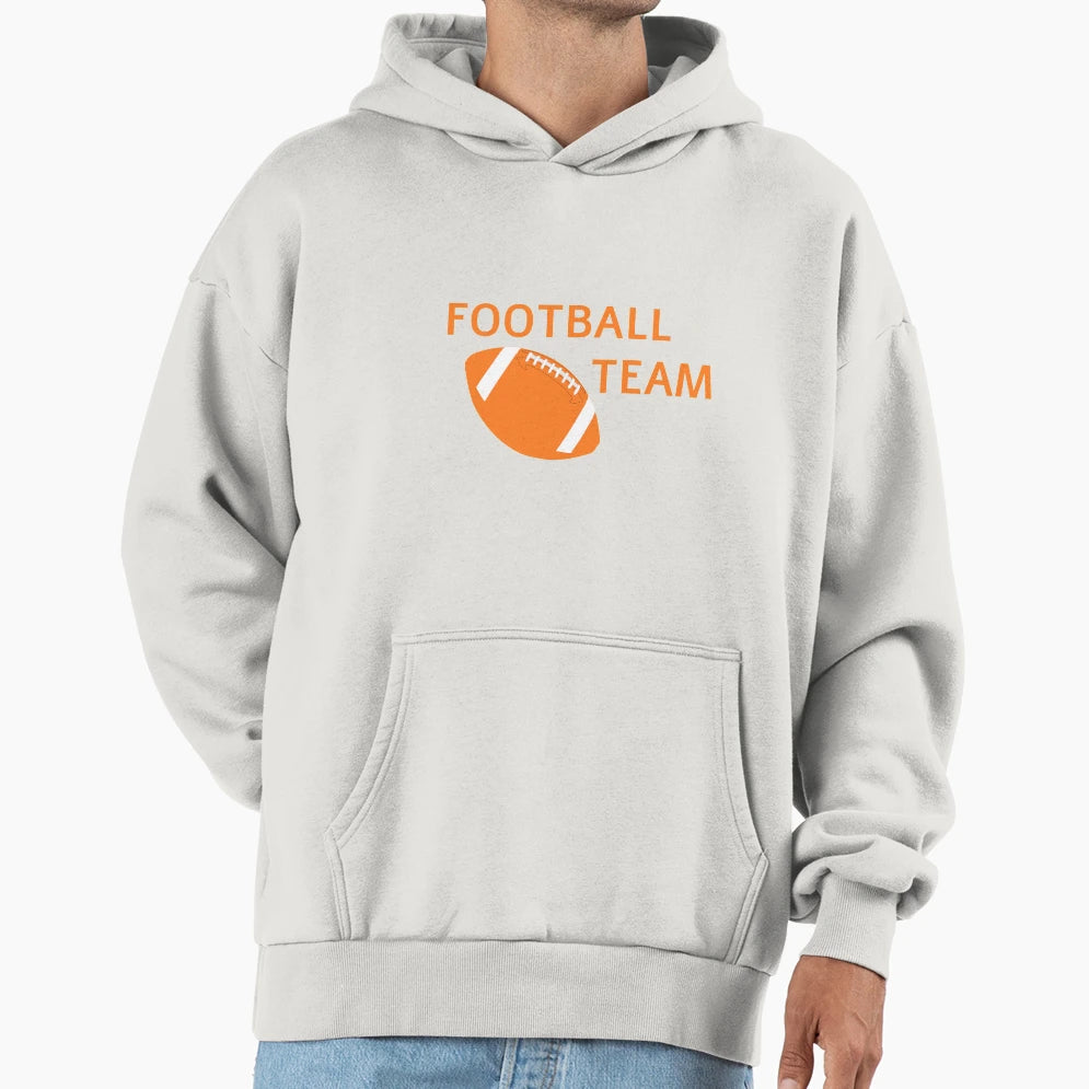 Football Team Hoodie - Fun Novelty Design Men Women - T-Shirt, Sweatshirt, Hoodie