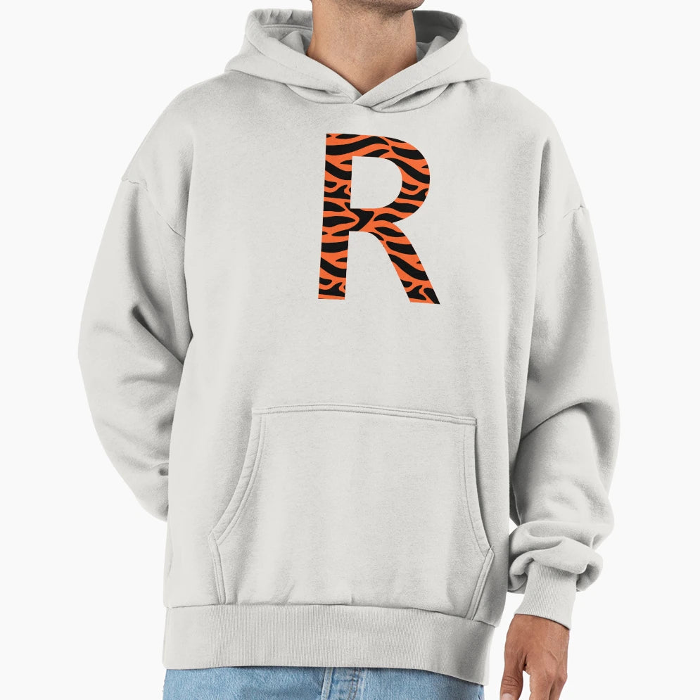 Animal Letter R Hoodie - Graphic Print for Adults - T-Shirt, Sweatshirt, Hoodie