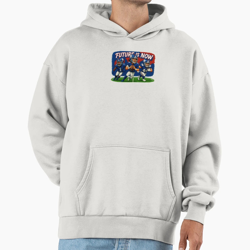 Giants Trio Jaxson Dart Malik Nabers Cam Hoodie - Graphic Print Men Women - T-Shirt, Sweatshirt, Hoodie