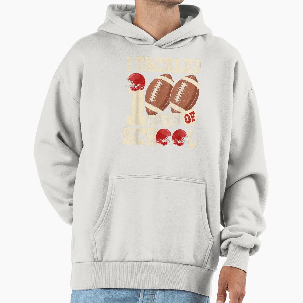 100 Days School 100Th Day School Hoodie - Fun Novelty Design Unisex - T-Shirt, Sweatshirt, Hoodie