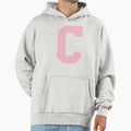 Alphabet Rose C Sports Letter C Hoodie - Minimalist Print for Adults - T-Shirt, Sweatshirt, Hoodie