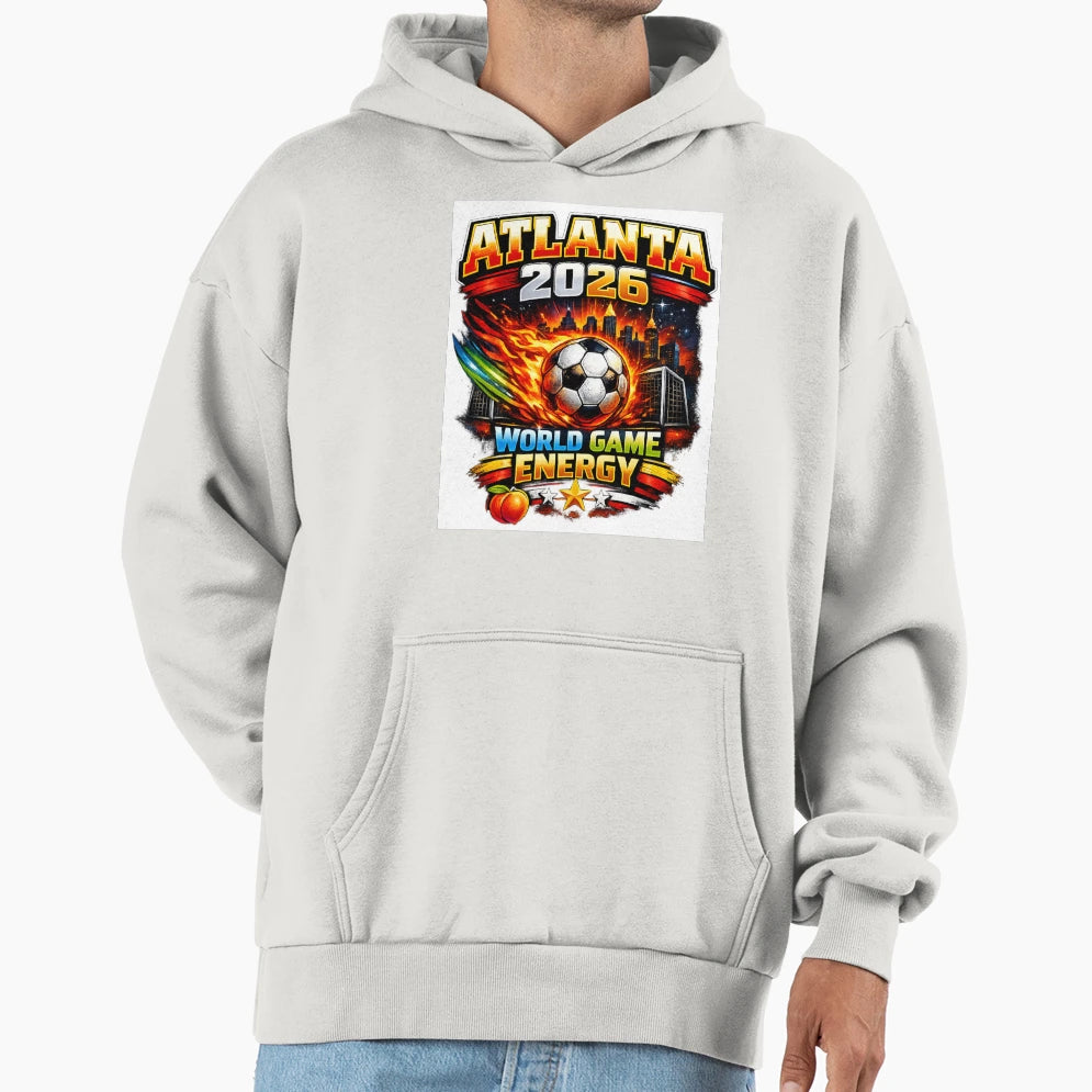 World Soccer Showdown Global Flags Fan Hoodie - Casual Everyday Wear Unisex - T-Shirt, Sweatshirt, Hoodie