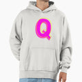 Q Your Name Your Letter Hoodie - Aesthetic Graphic Unisex - T-Shirt, Sweatshirt, Hoodie