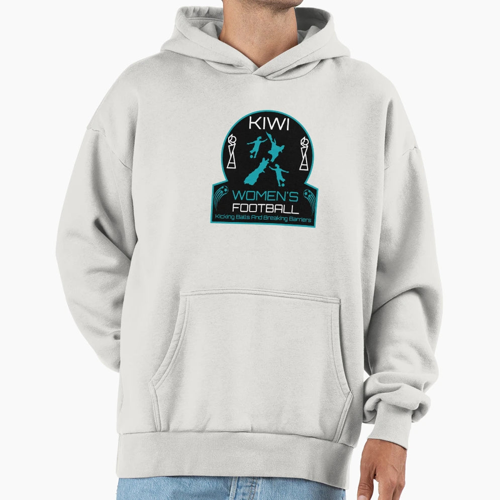Kiwi Womens Football Soccer Hoodie - Aesthetic Graphic Men Women - T-Shirt, Sweatshirt, Hoodie