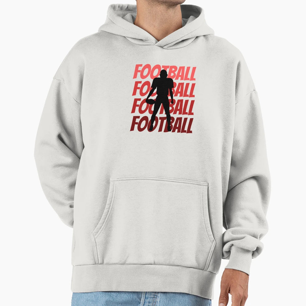 Football Hoodie - Streetwear Style for Adults - T-Shirt, Sweatshirt, Hoodie
