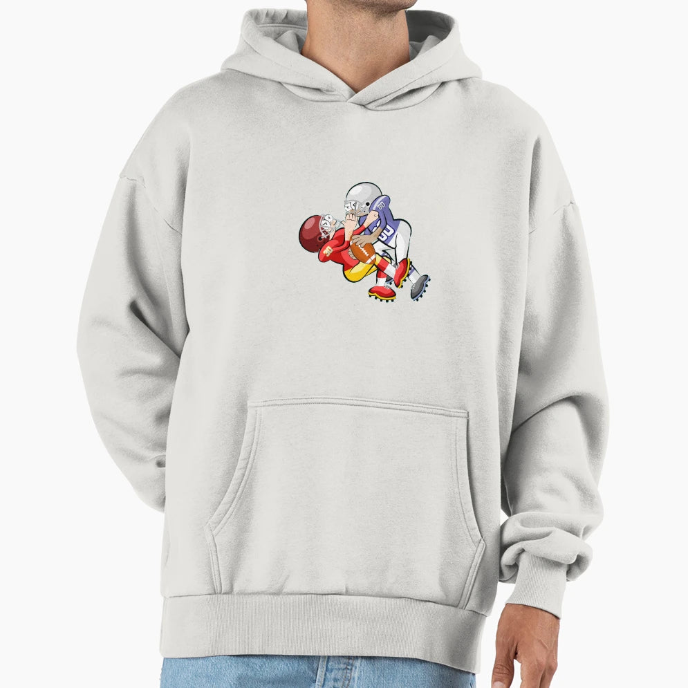 American Football Cartoon 20 41 Hoodie - Trendy Graphic Men Women - T-Shirt, Sweatshirt, Hoodie