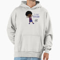 I Love Soccer Black Barcelona Fan Hoodie - Fun Novelty Design Men Women - T-Shirt, Sweatshirt, Hoodie