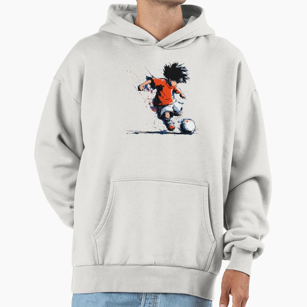 Soccer Hoodie - Aesthetic Graphic for Adults - T-Shirt, Sweatshirt, Hoodie