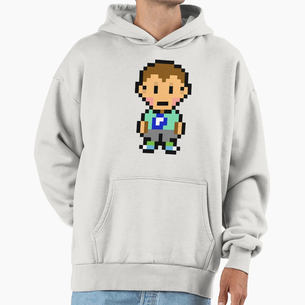 8 Bit Original Art Male Villager 2 Hoodie - Aesthetic Graphic for Adults - T-Shirt, Sweatshirt, Hoodie
