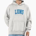 Football Detroit Lions Hoodie - Graphic Print for Adults - T-Shirt, Sweatshirt, Hoodie