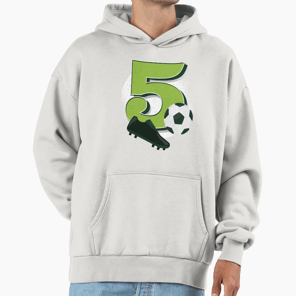 5Th Birthday 5 Years Childrens Hoodie - Minimalist Print for Adults - T-Shirt, Sweatshirt, Hoodie