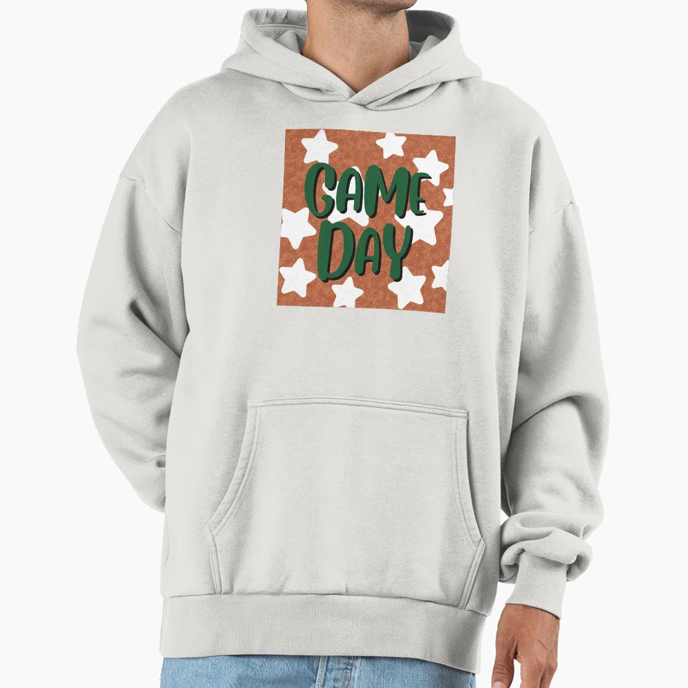 Game Day Hoodie - Minimalist Print Men Women - T-Shirt, Sweatshirt, Hoodie
